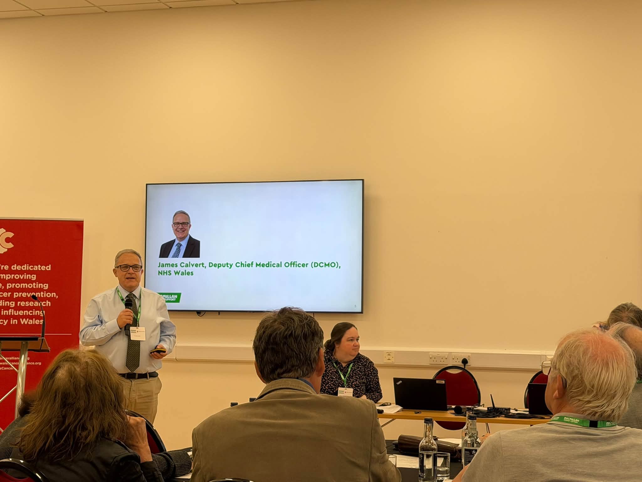 Dr James Calvert, Deputy Chief Medical Officer NHS Wales