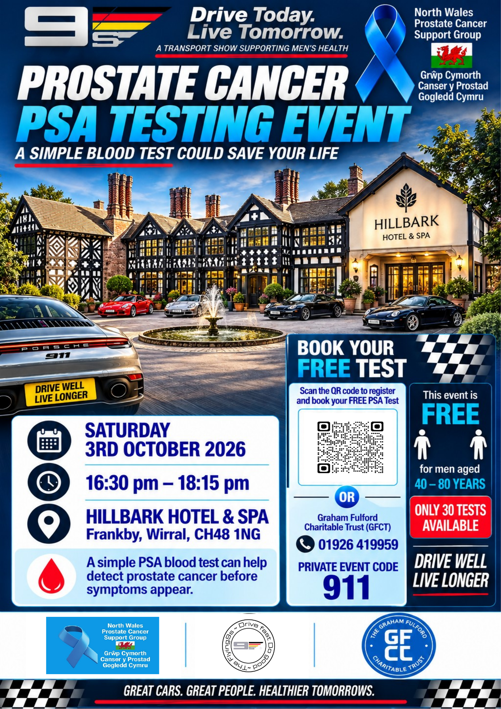 The Hillbark Hotel & Spa PSA Testing Poster