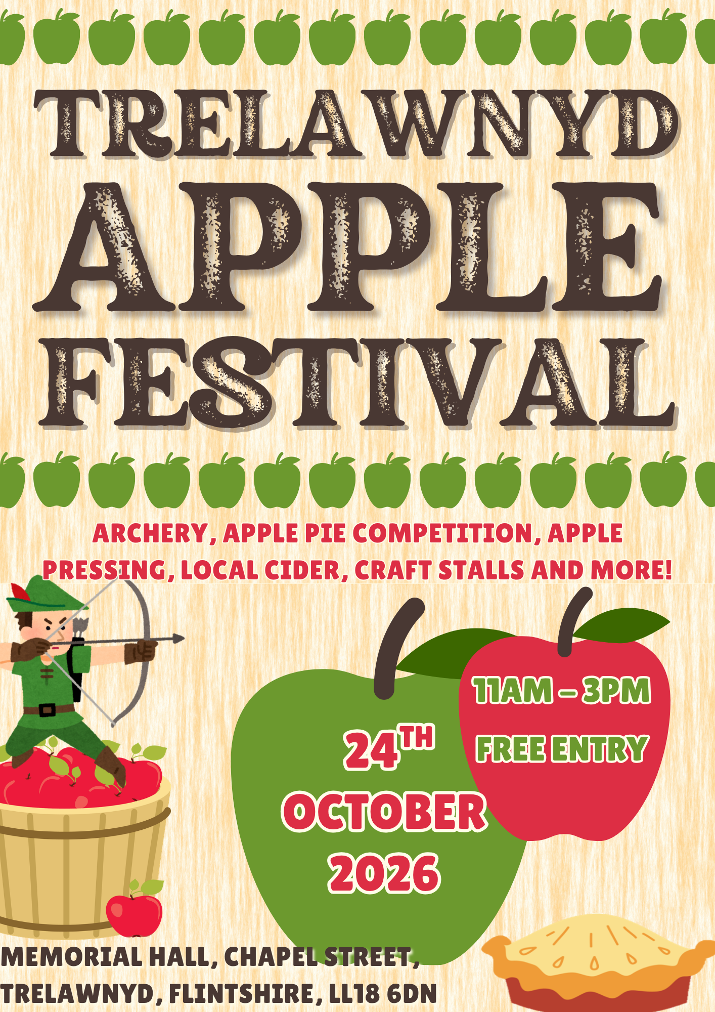 Cover photo for 2026 APPLE FESTIVAL